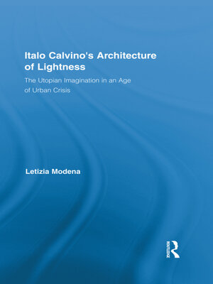 cover image of Italo Calvino's Architecture of Lightness